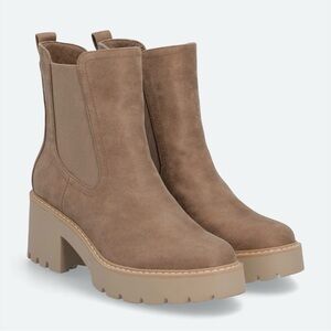 Dolce Vita Brown Ankle Booties